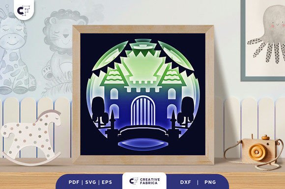 Castle 3D Shadow Box Paper Cut SVG Review for Real Projects