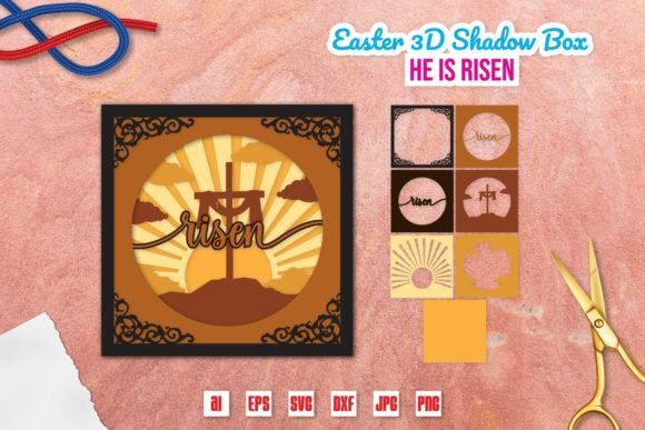 Easter 3D Shadow Box 